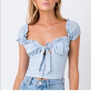 Princess Polly |  Elouise crop top